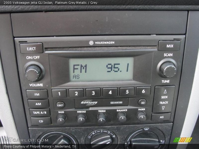 Platinum Grey Metallic / Grey 2003 Volkswagen Jetta GLI Sedan