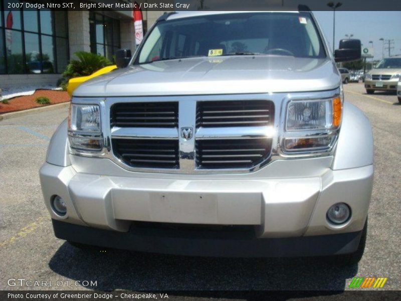 Bright Silver Metallic / Dark Slate Gray 2007 Dodge Nitro SXT