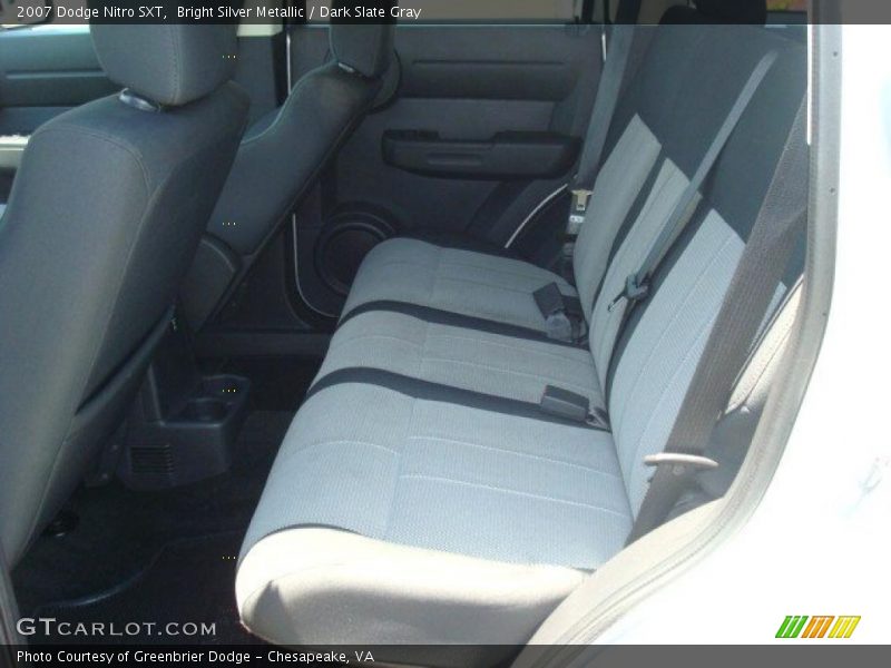 Bright Silver Metallic / Dark Slate Gray 2007 Dodge Nitro SXT