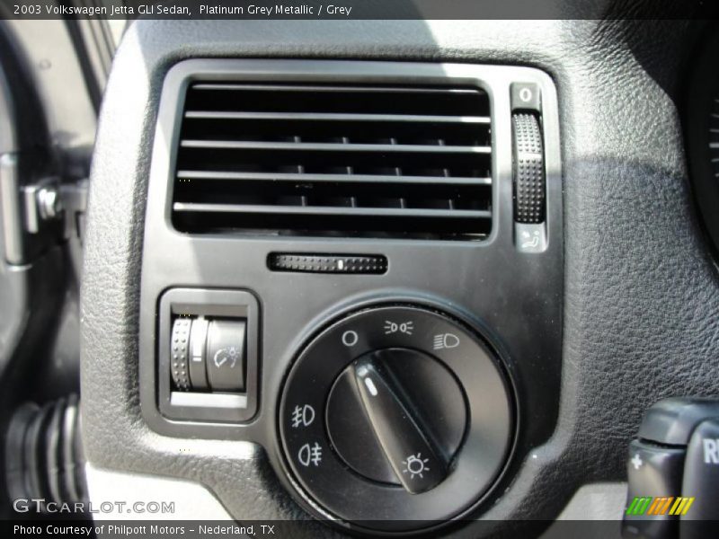 Platinum Grey Metallic / Grey 2003 Volkswagen Jetta GLI Sedan