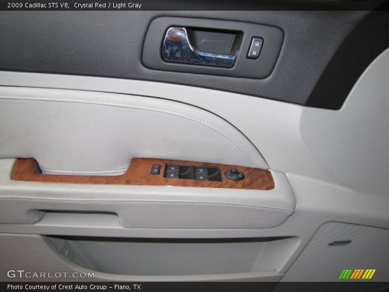 Crystal Red / Light Gray 2009 Cadillac STS V8