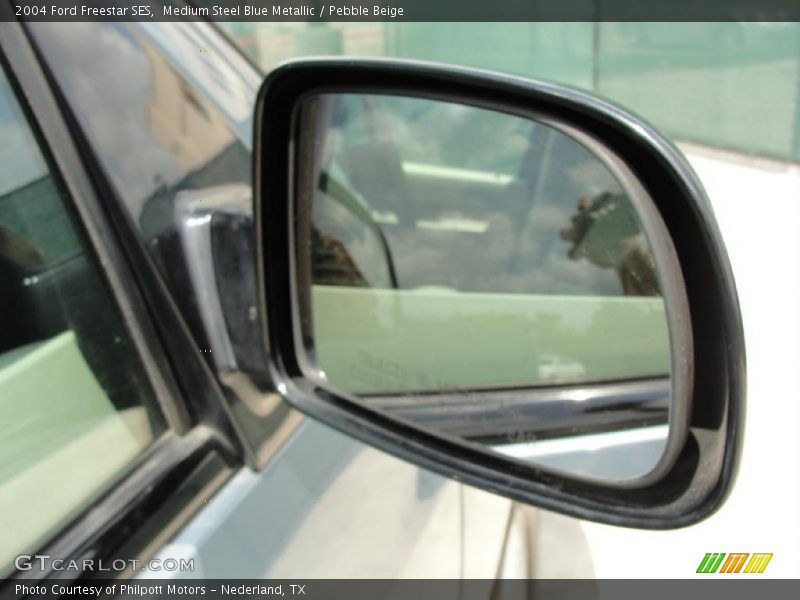 Medium Steel Blue Metallic / Pebble Beige 2004 Ford Freestar SES