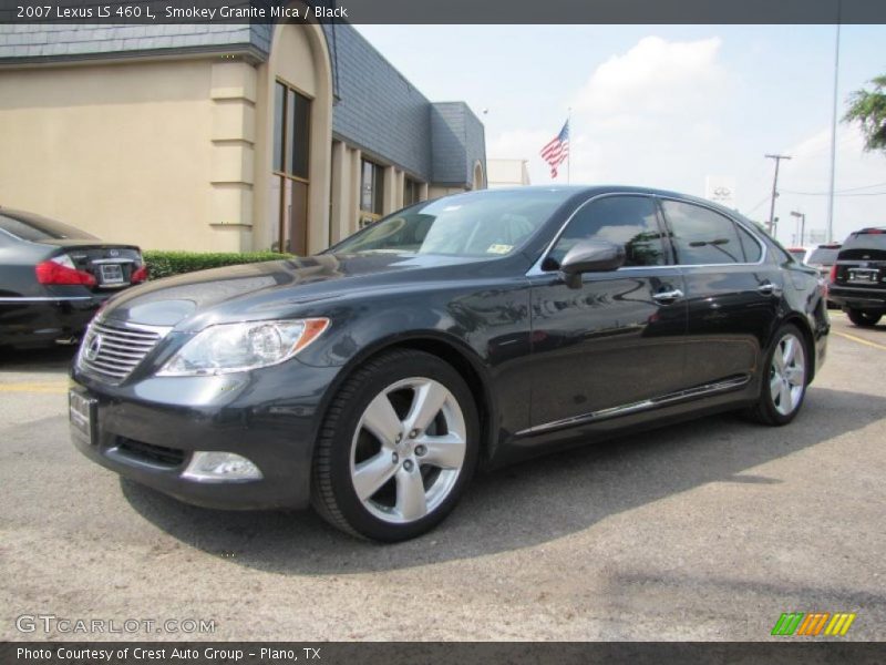 Smokey Granite Mica / Black 2007 Lexus LS 460 L