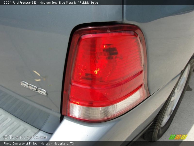 Medium Steel Blue Metallic / Pebble Beige 2004 Ford Freestar SES