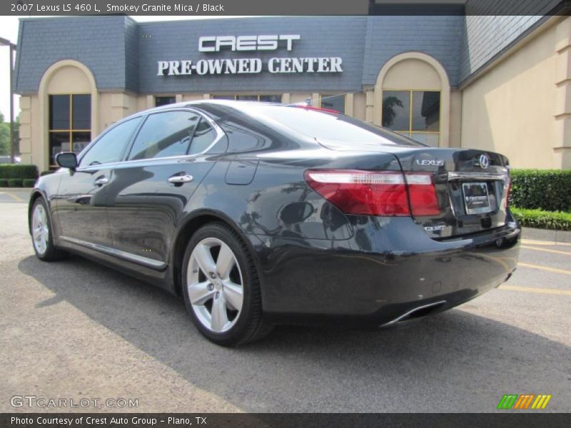Smokey Granite Mica / Black 2007 Lexus LS 460 L