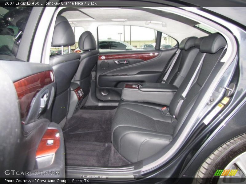 Smokey Granite Mica / Black 2007 Lexus LS 460 L