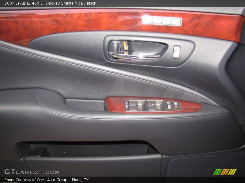 Smokey Granite Mica / Black 2007 Lexus LS 460 L