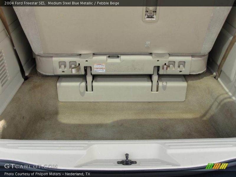 Medium Steel Blue Metallic / Pebble Beige 2004 Ford Freestar SES