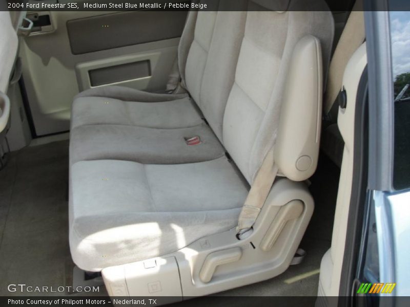 Medium Steel Blue Metallic / Pebble Beige 2004 Ford Freestar SES