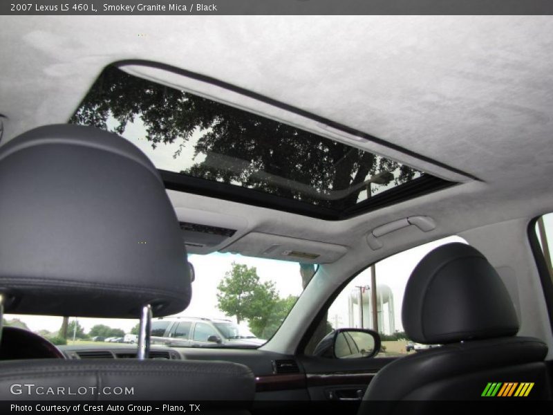 Smokey Granite Mica / Black 2007 Lexus LS 460 L