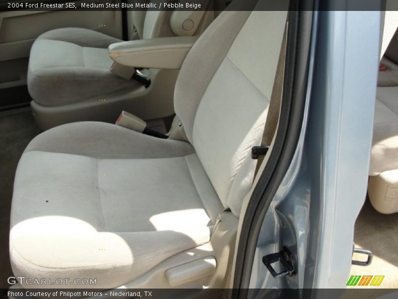 Medium Steel Blue Metallic / Pebble Beige 2004 Ford Freestar SES