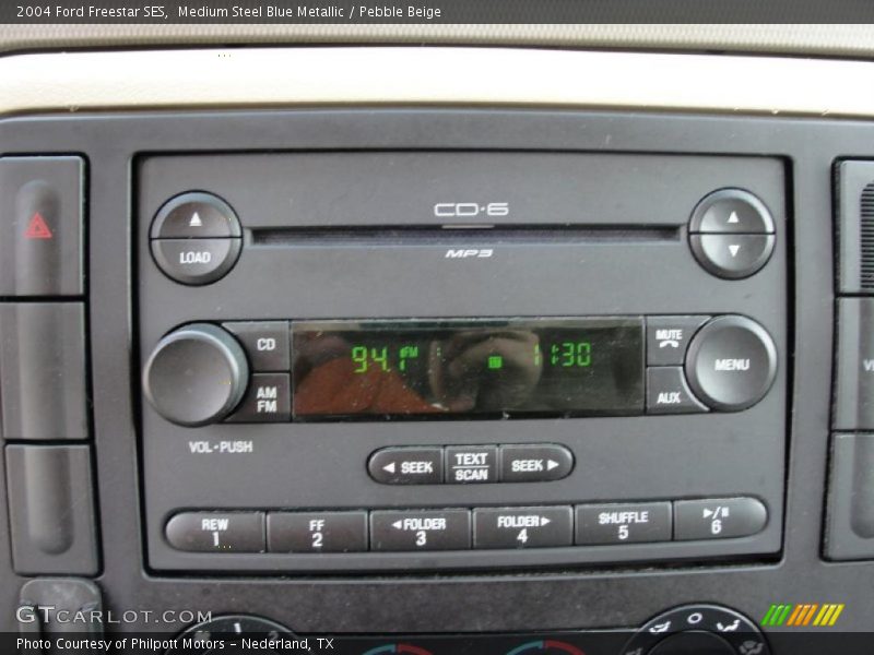 Medium Steel Blue Metallic / Pebble Beige 2004 Ford Freestar SES