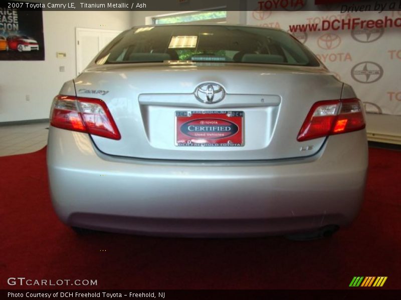 Titanium Metallic / Ash 2007 Toyota Camry LE