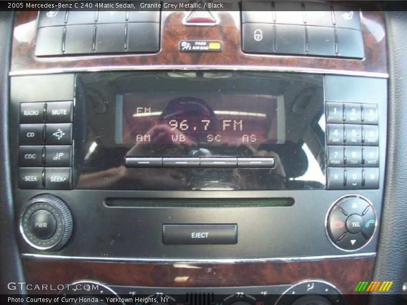 Granite Grey Metallic / Black 2005 Mercedes-Benz C 240 4Matic Sedan