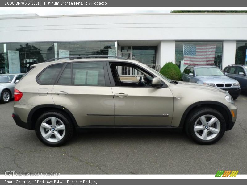 Platinum Bronze Metallic / Tobacco 2008 BMW X5 3.0si