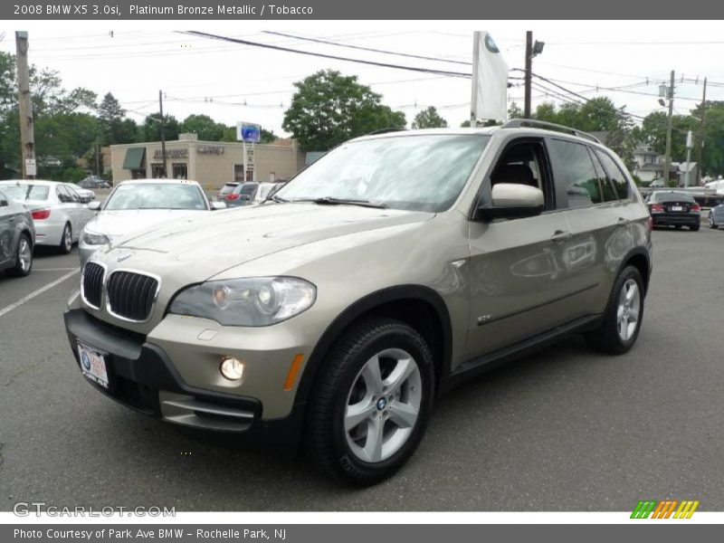 Platinum Bronze Metallic / Tobacco 2008 BMW X5 3.0si