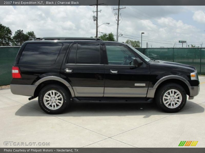 Black / Charcoal Black 2007 Ford Expedition XLT