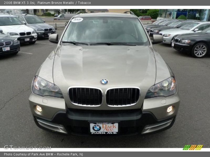 Platinum Bronze Metallic / Tobacco 2008 BMW X5 3.0si