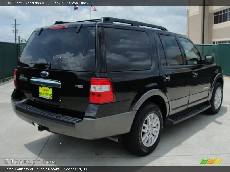Black / Charcoal Black 2007 Ford Expedition XLT
