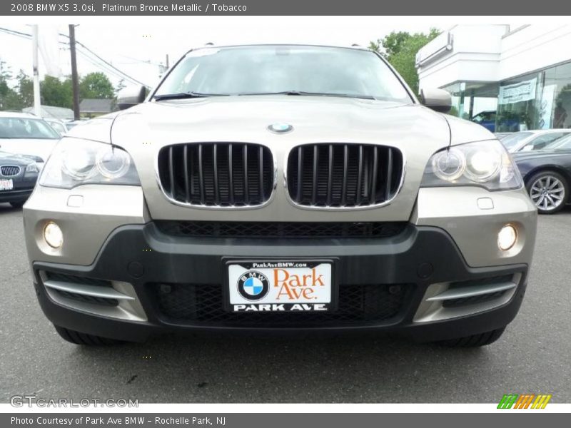 Platinum Bronze Metallic / Tobacco 2008 BMW X5 3.0si