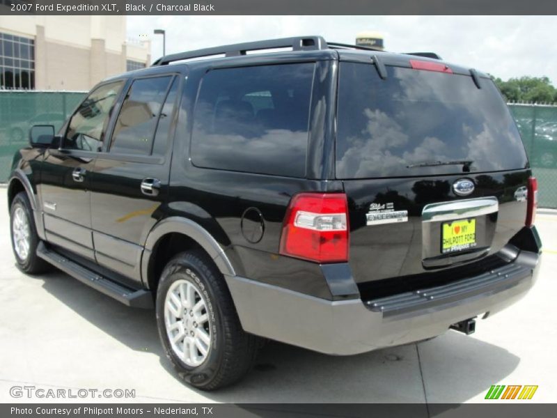 Black / Charcoal Black 2007 Ford Expedition XLT