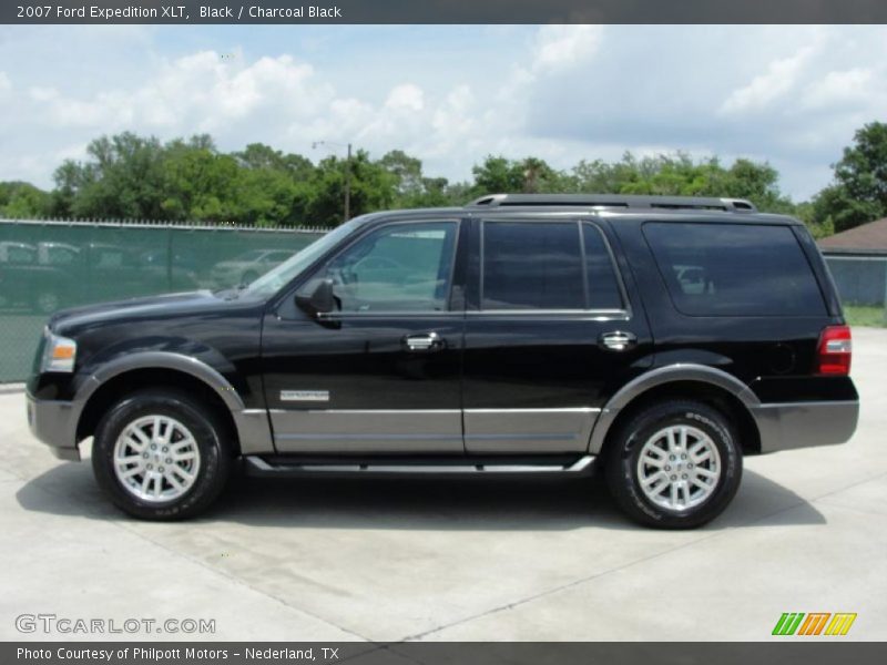Black / Charcoal Black 2007 Ford Expedition XLT