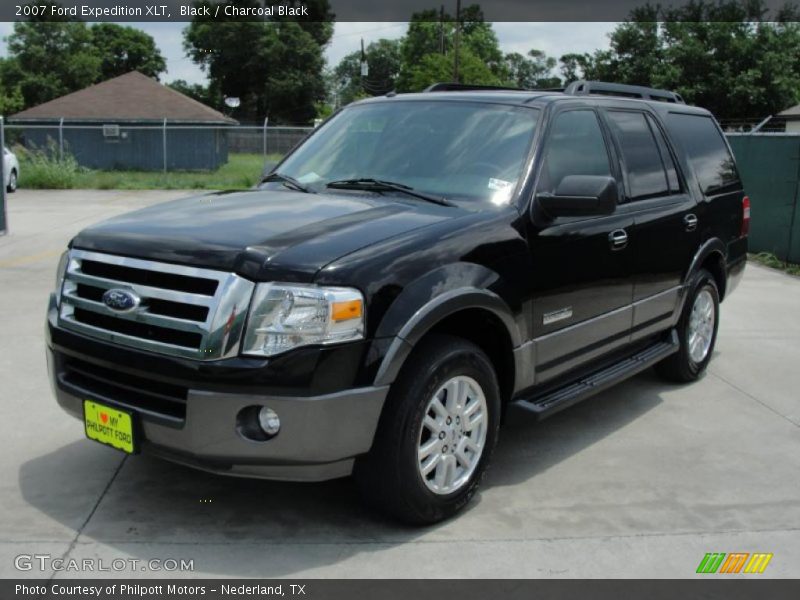 Black / Charcoal Black 2007 Ford Expedition XLT