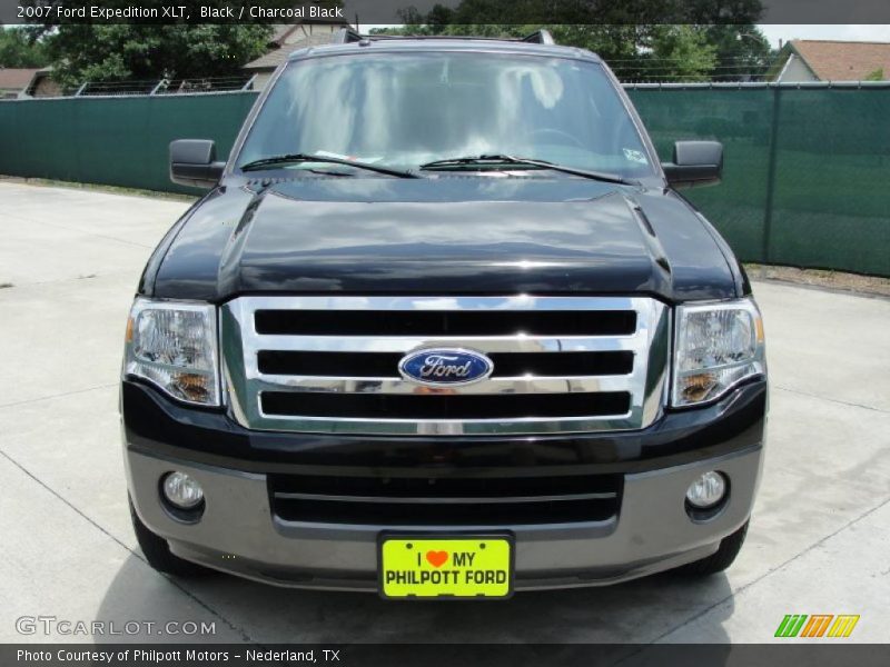 Black / Charcoal Black 2007 Ford Expedition XLT