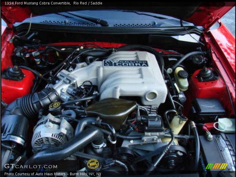 Rio Red / Saddle 1994 Ford Mustang Cobra Convertible