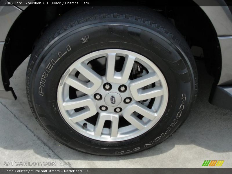 Black / Charcoal Black 2007 Ford Expedition XLT