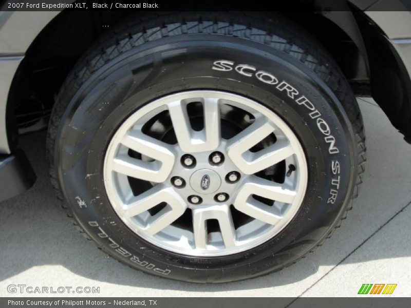 Black / Charcoal Black 2007 Ford Expedition XLT
