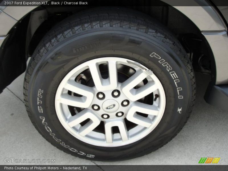 Black / Charcoal Black 2007 Ford Expedition XLT