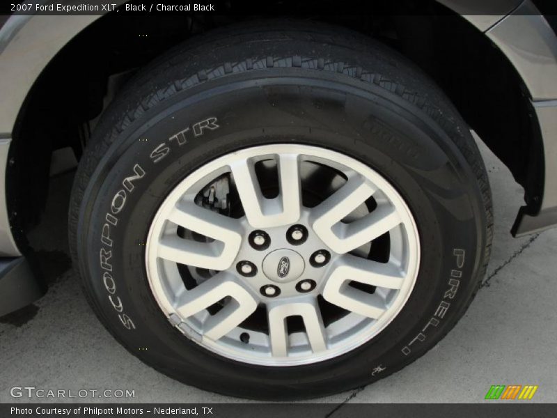 Black / Charcoal Black 2007 Ford Expedition XLT