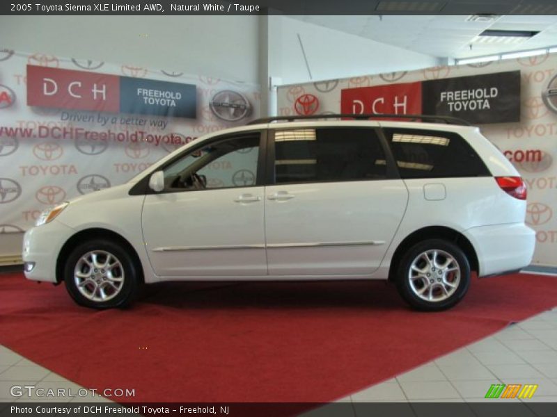 Natural White / Taupe 2005 Toyota Sienna XLE Limited AWD
