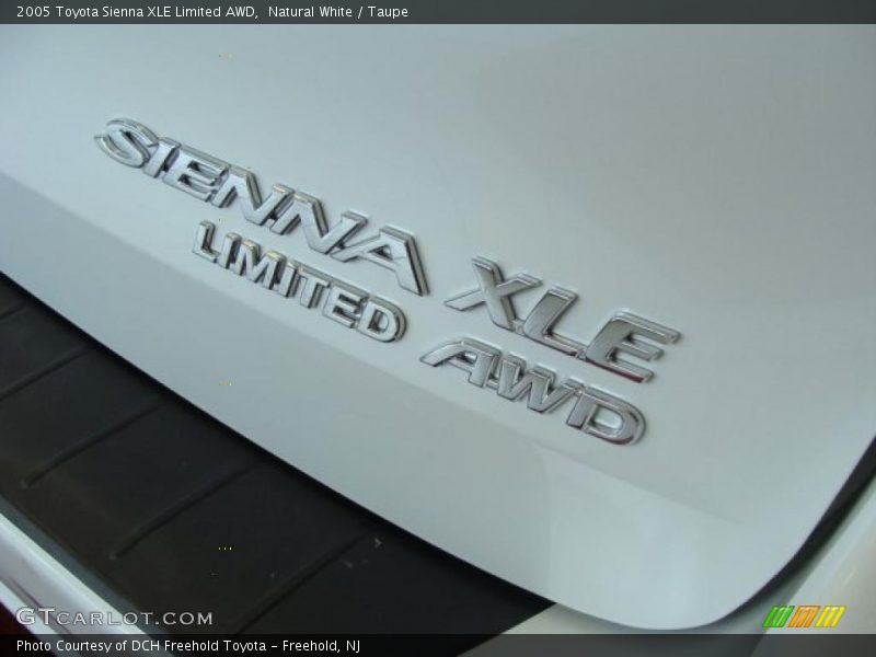 Natural White / Taupe 2005 Toyota Sienna XLE Limited AWD