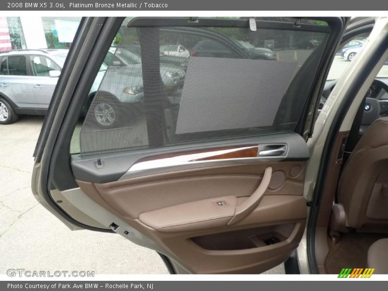 Platinum Bronze Metallic / Tobacco 2008 BMW X5 3.0si