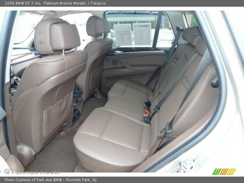 Platinum Bronze Metallic / Tobacco 2008 BMW X5 3.0si