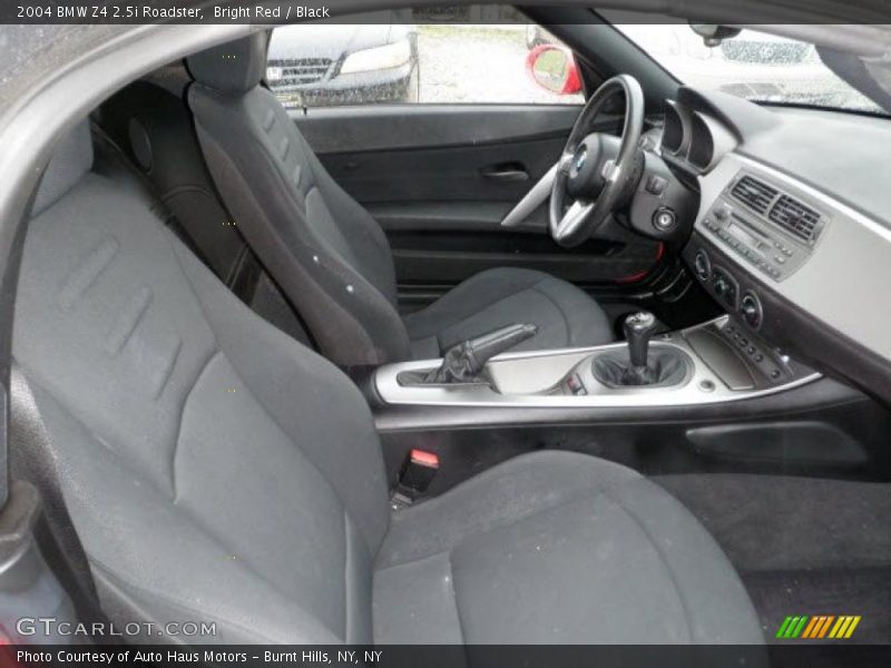 Bright Red / Black 2004 BMW Z4 2.5i Roadster