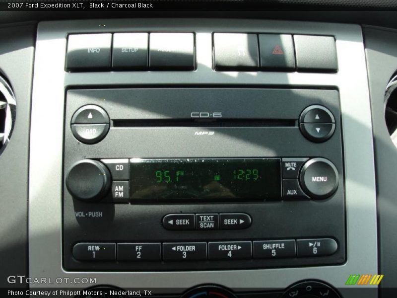 Black / Charcoal Black 2007 Ford Expedition XLT