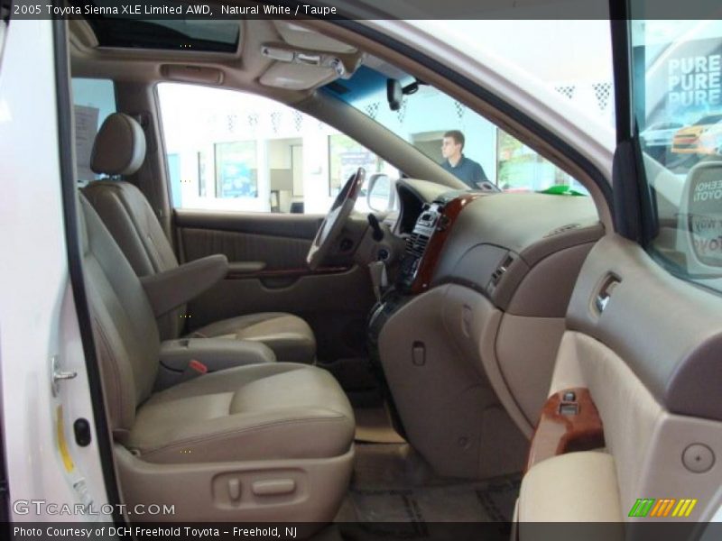 Natural White / Taupe 2005 Toyota Sienna XLE Limited AWD