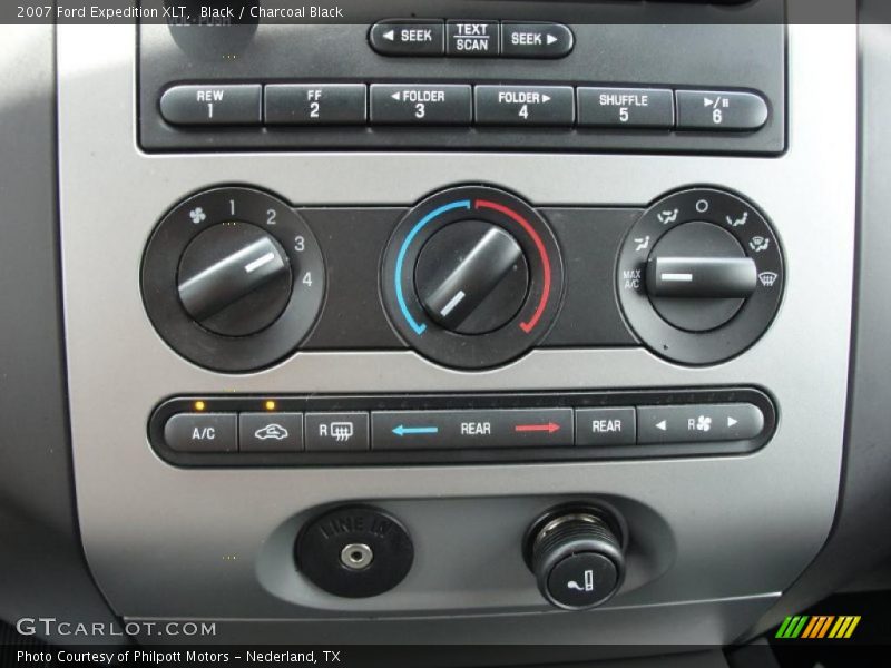 Black / Charcoal Black 2007 Ford Expedition XLT