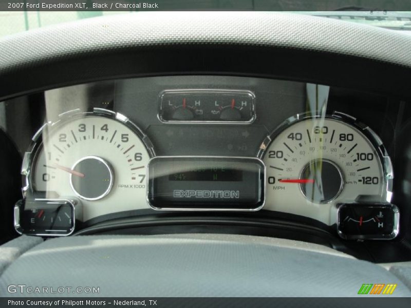 Black / Charcoal Black 2007 Ford Expedition XLT