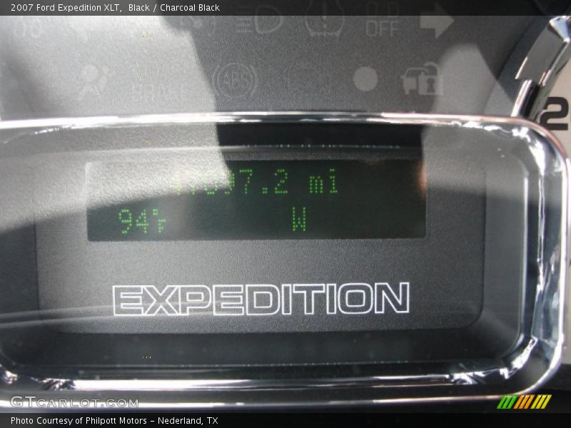 Black / Charcoal Black 2007 Ford Expedition XLT