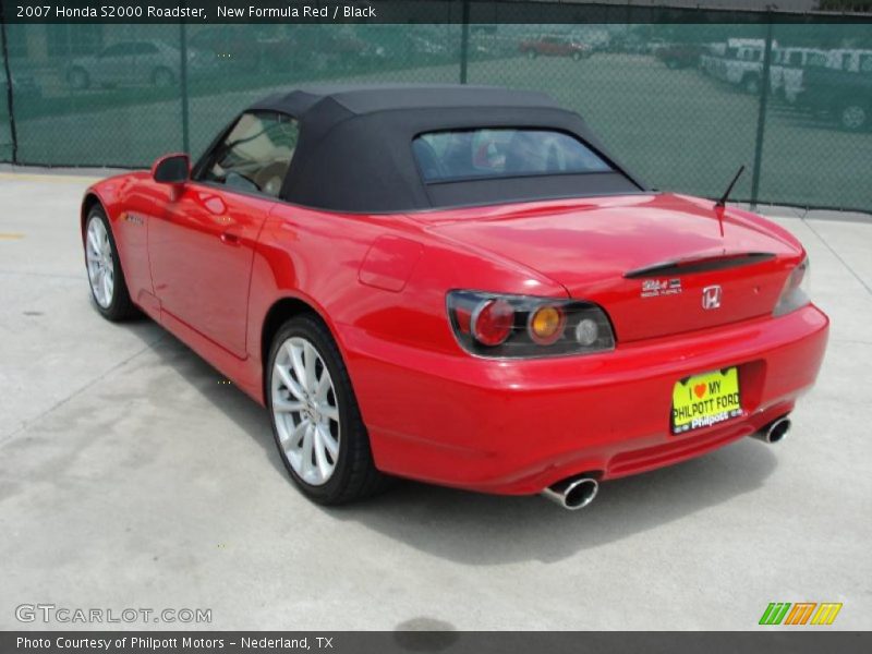 New Formula Red / Black 2007 Honda S2000 Roadster