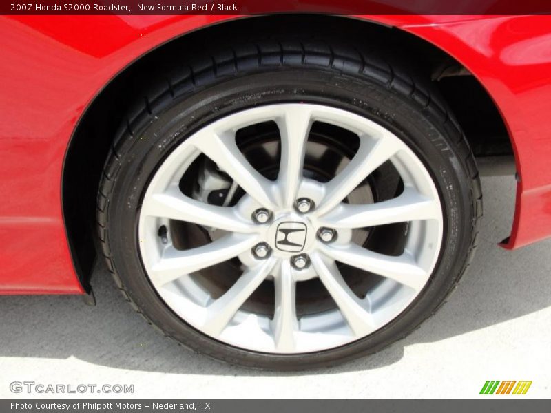 New Formula Red / Black 2007 Honda S2000 Roadster