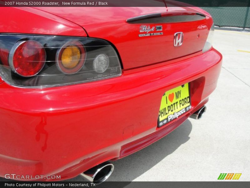 New Formula Red / Black 2007 Honda S2000 Roadster