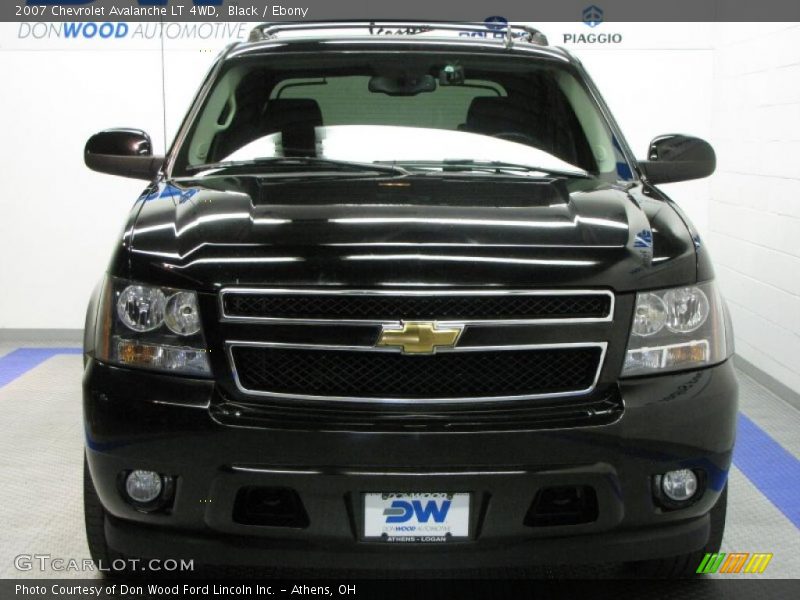 Black / Ebony 2007 Chevrolet Avalanche LT 4WD