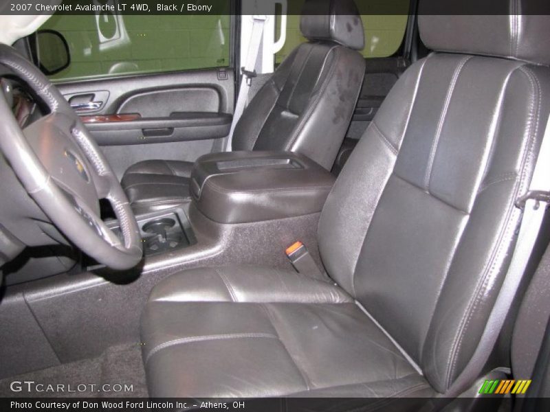 Black / Ebony 2007 Chevrolet Avalanche LT 4WD