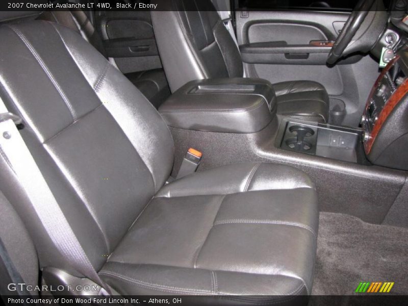 Black / Ebony 2007 Chevrolet Avalanche LT 4WD