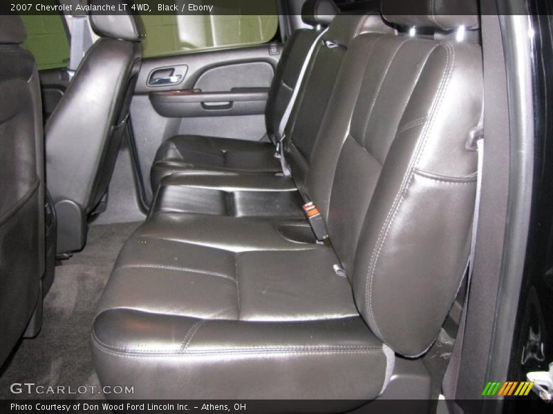 Black / Ebony 2007 Chevrolet Avalanche LT 4WD